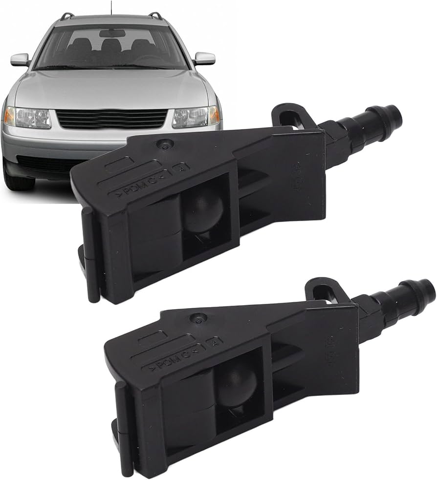 Amazon.com: 2Pcs Front Windscreen Washer Jet Nozzle 6E0955985